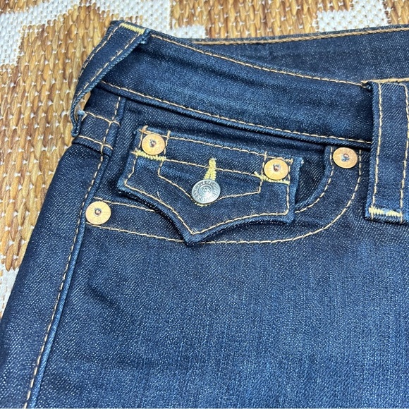 True Religion Dark Blue Women's Jeans Skinny Size 28 ( New Without Label) - Picture 3 of 12